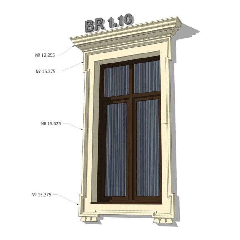 Exterior Foam Keystones
