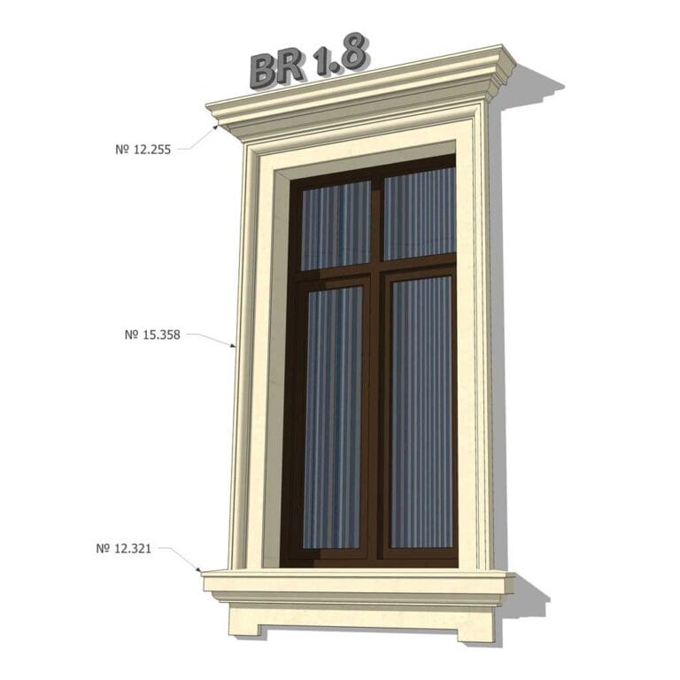 Exterior Foam Keystones